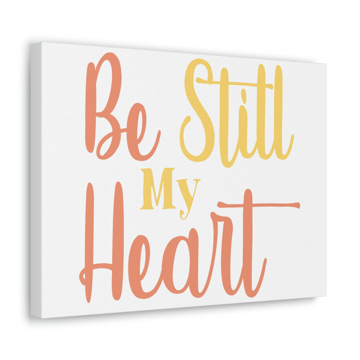Scripture Walls Be Still Psalm 37:7 Christian Wall Art Print Ready to Hang Unframed-Express Your Love Gifts