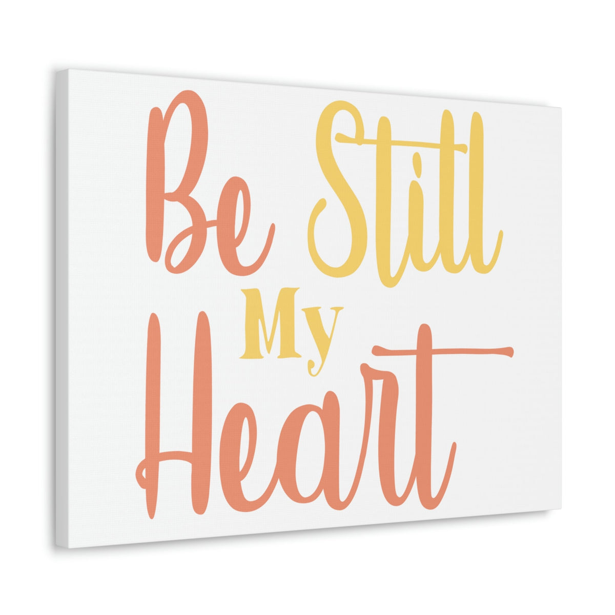 Scripture Walls Be Still Psalm 37:7 Christian Wall Art Print Ready to Hang Unframed-Express Your Love Gifts