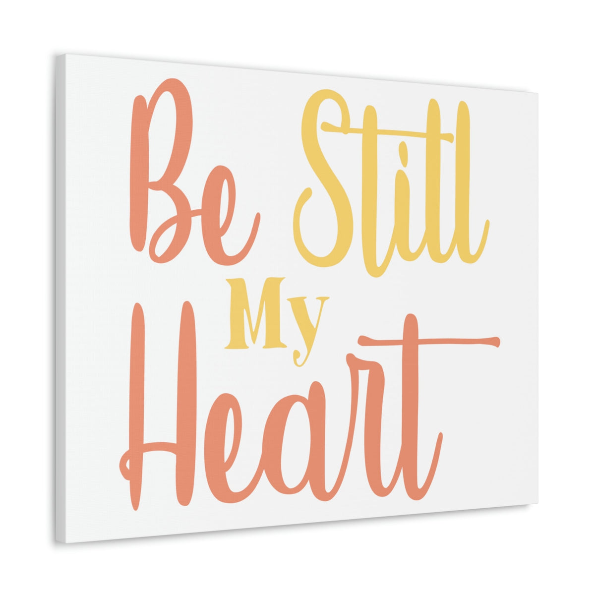 Scripture Walls Be Still Psalm 37:7 Christian Wall Art Print Ready to Hang Unframed-Express Your Love Gifts