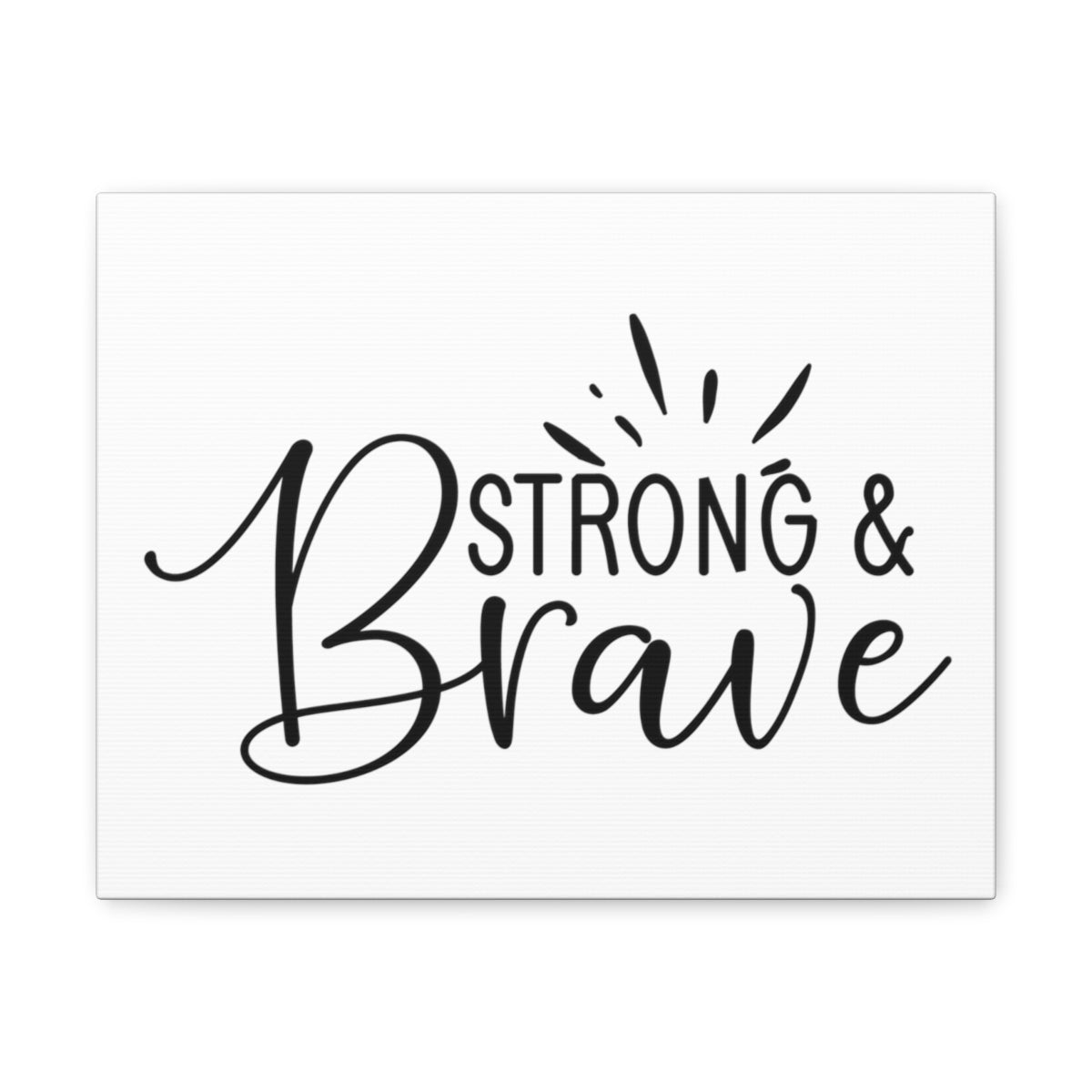 Scripture Walls Be Strong & Brave Psalm 31:24 Christian Wall Art Print Ready to Hang Unframed-Express Your Love Gifts