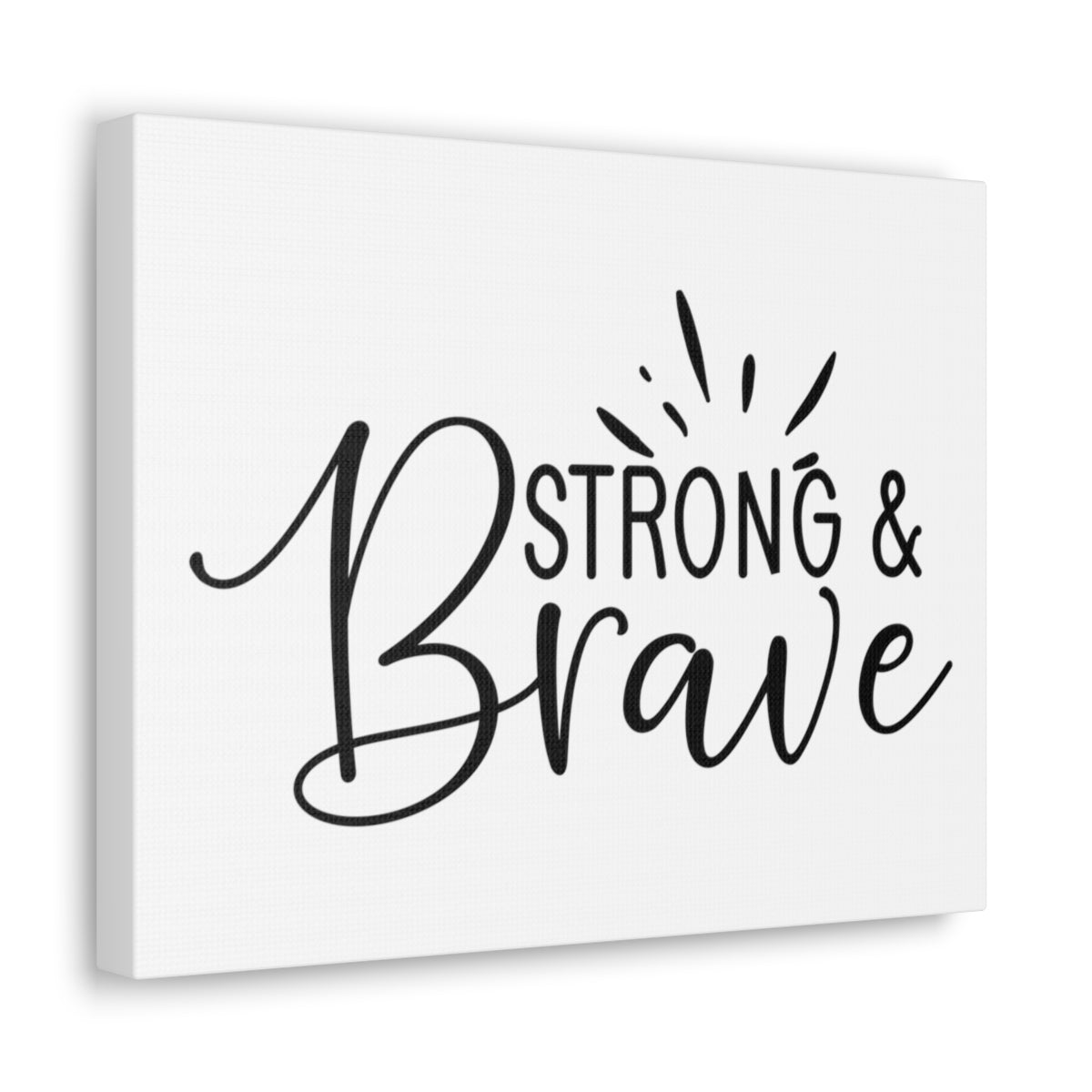 Scripture Walls Be Strong & Brave Psalm 31:24 Christian Wall Art Print Ready to Hang Unframed-Express Your Love Gifts