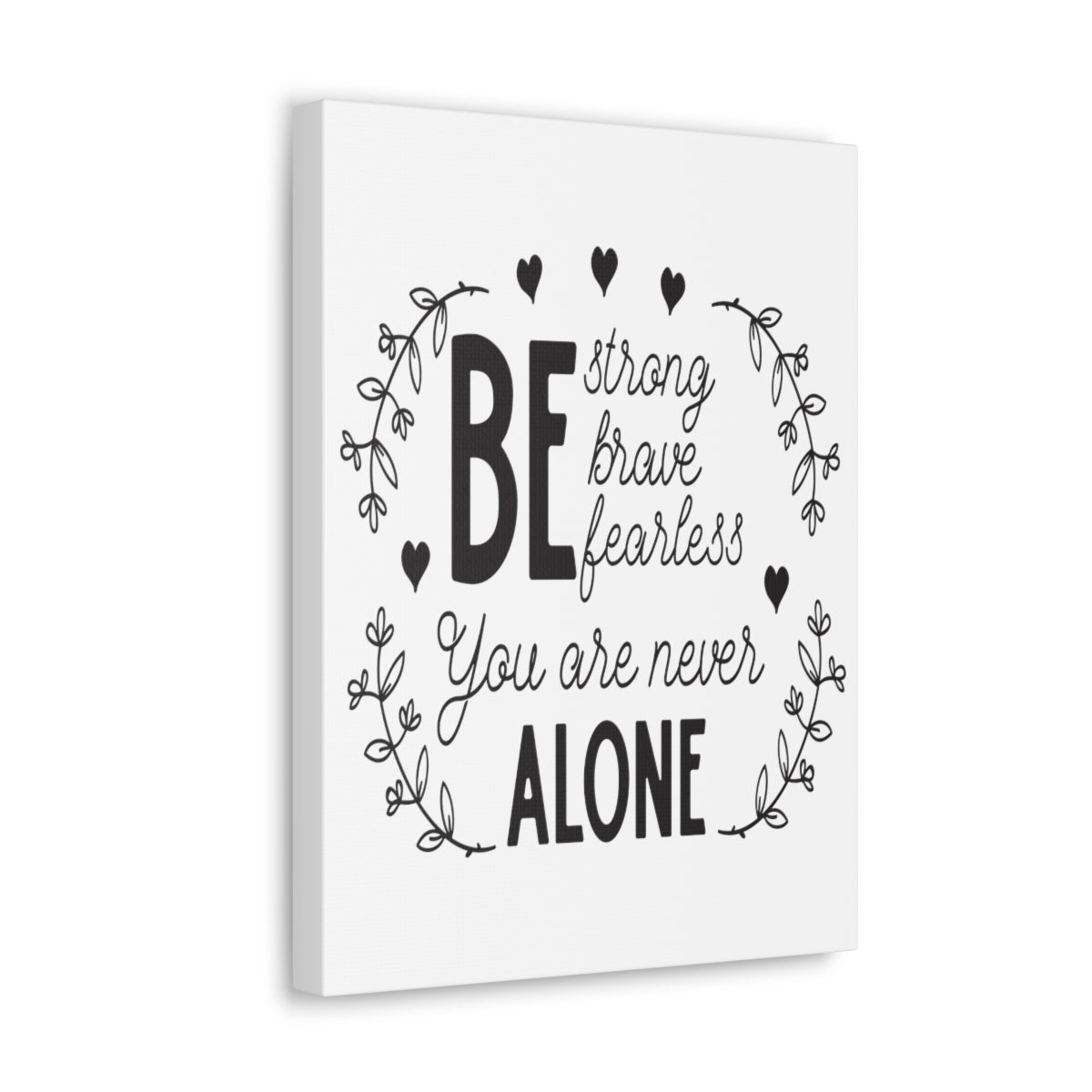 Scripture Walls Be Strong Brave Joshua 1:9 Christian Wall Art Print Ready to Hang Unframed-Express Your Love Gifts