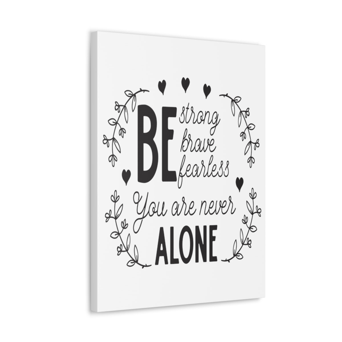 Scripture Walls Be Strong Brave Joshua 1:9 Christian Wall Art Print Ready to Hang Unframed-Express Your Love Gifts