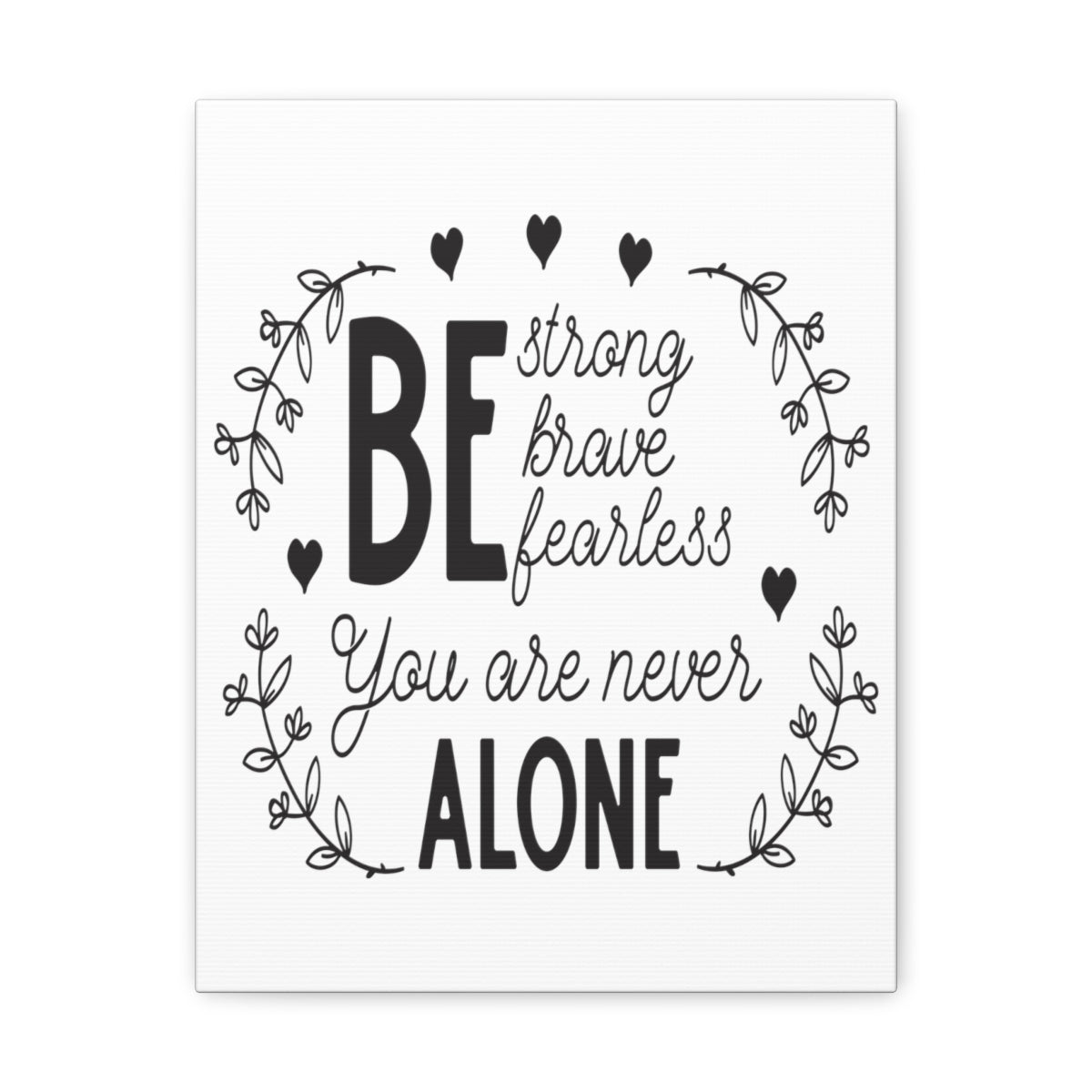 Scripture Walls Be Strong Brave Joshua 1:9 Christian Wall Art Print Ready to Hang Unframed-Express Your Love Gifts