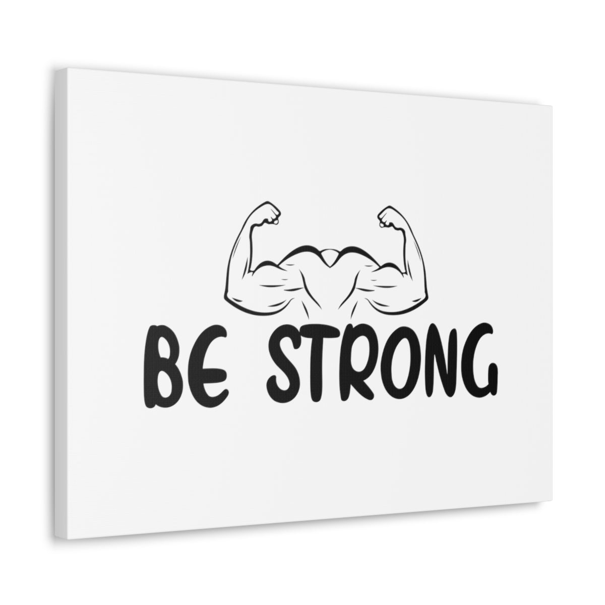 Scripture Walls Be Strong Isaiah 40:29-31 Wall Art Print Ready to Hang Unframed-Express Your Love Gifts