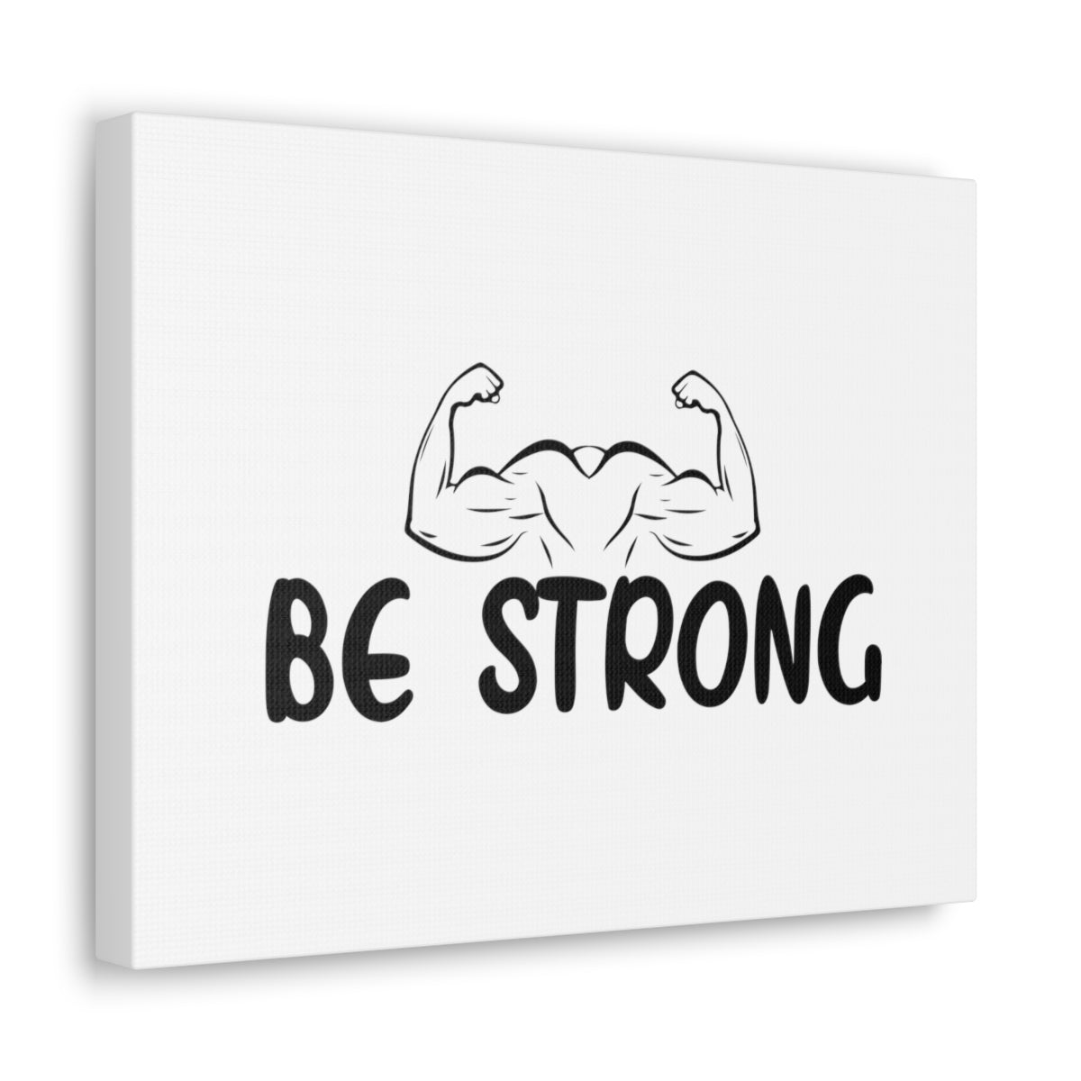 Scripture Walls Be Strong Isaiah 40:29-31 Wall Art Print Ready to Hang Unframed-Express Your Love Gifts