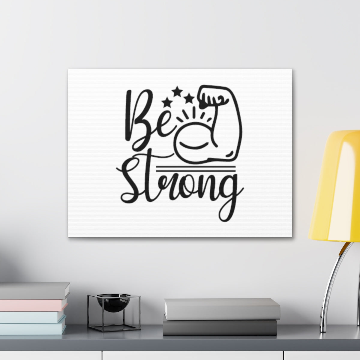 Scripture Walls Be Strong James 1:12 Christian Wall Art Bible Verse Print Ready to Hang Unframed-Express Your Love Gifts