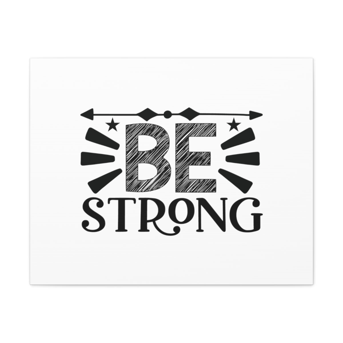 Scripture Walls Be Strong Joshua 1:9 Christian Wall Art Bible Verse Print Ready to Hang Unframed-Express Your Love Gifts