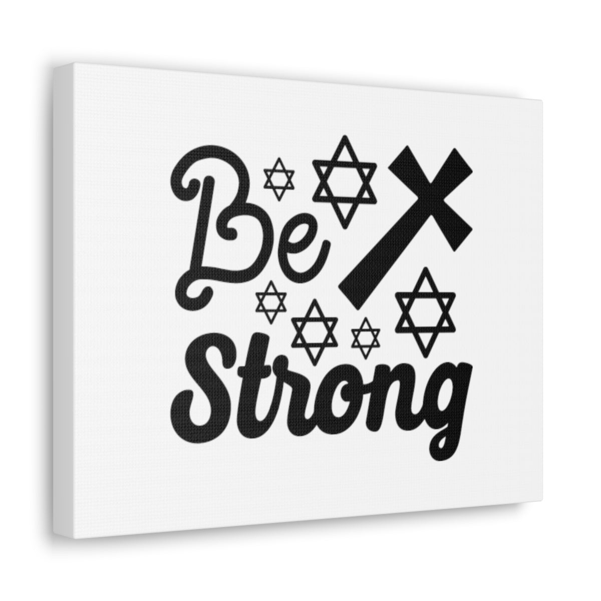 Scripture Walls Be Strong Psalm 119:28 Christian Wall Art Bible Verse Print Ready to Hang Unframed-Express Your Love Gifts