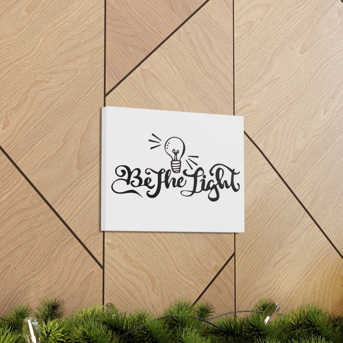 Scripture Walls Be The Light Ephesians 5:9 Christian Wall Art Print Ready to Hang Unframed-Express Your Love Gifts