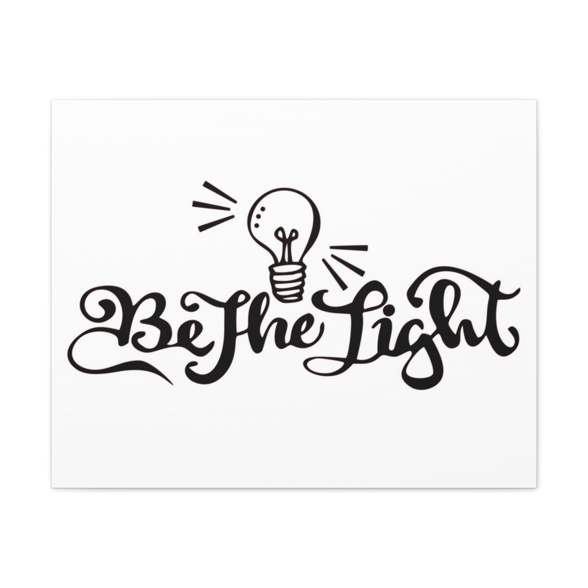 Scripture Walls Be The Light Ephesians 5:9 Christian Wall Art Print Ready to Hang Unframed-Express Your Love Gifts