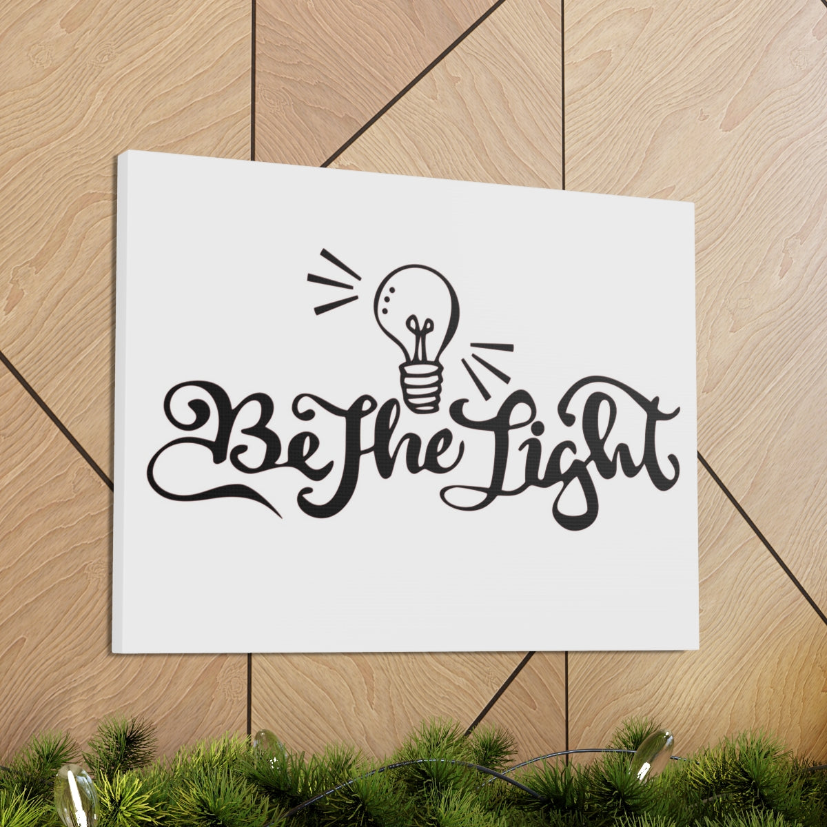 Scripture Walls Be The Light Ephesians 5:9 Christian Wall Art Print Ready to Hang Unframed-Express Your Love Gifts