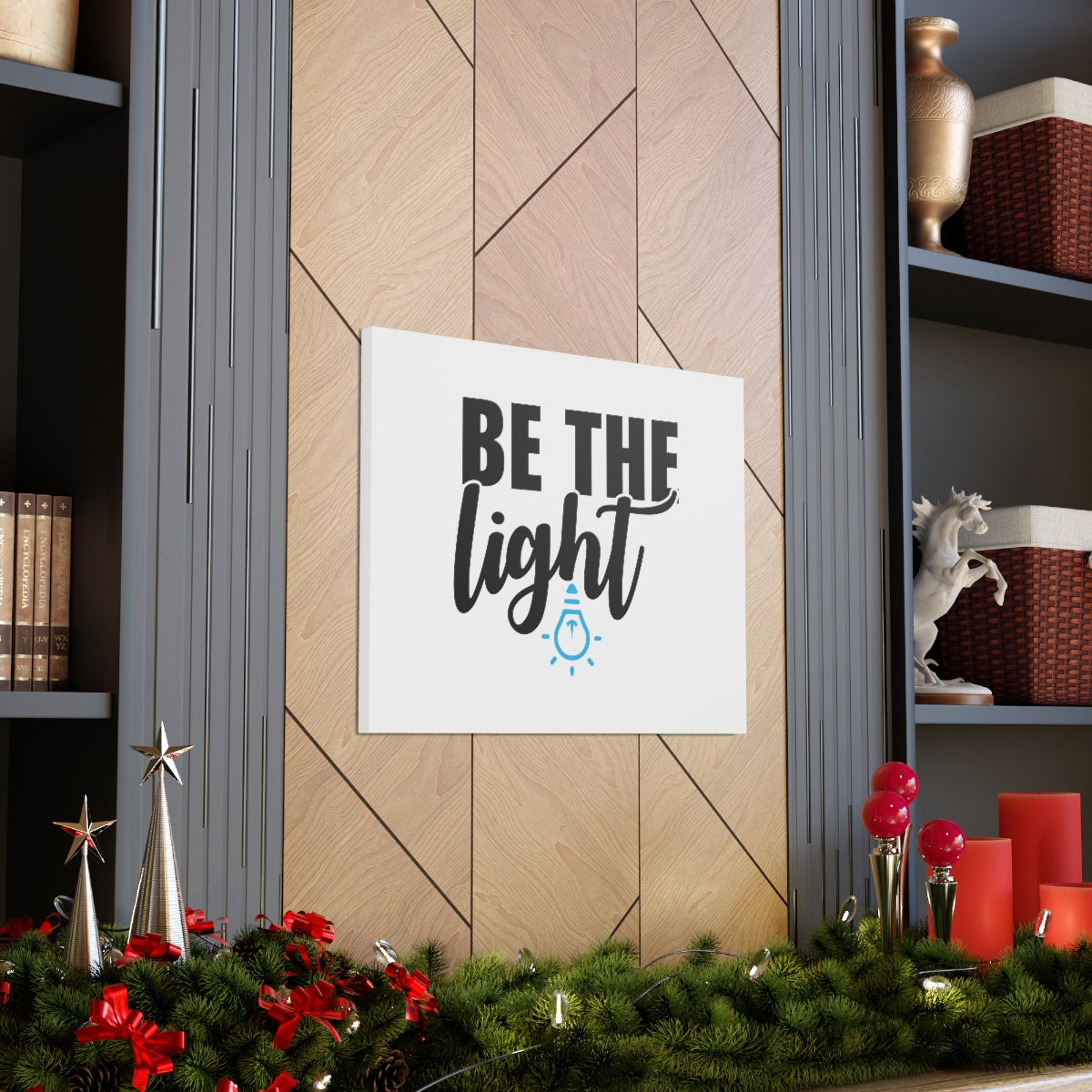 Scripture Walls Be The Light Matthew 5:14 Christian Wall Art Bible Verse Print Ready to Hang Unframed-Express Your Love Gifts