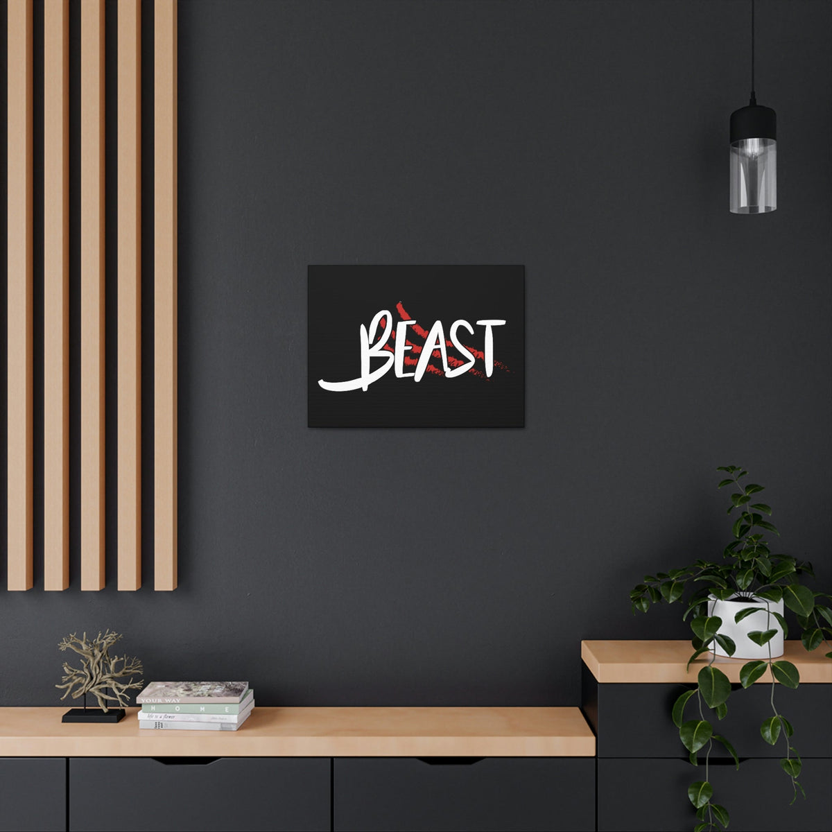 Scripture Walls Beast Revelation 13:1 Wall Art Print Ready to Hang Unframed-Express Your Love Gifts
