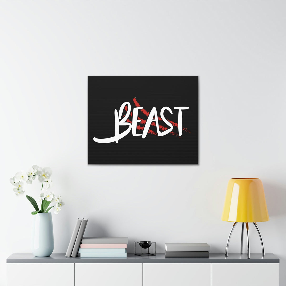 Scripture Walls Beast Revelation 13:1 Wall Art Print Ready to Hang Unframed-Express Your Love Gifts