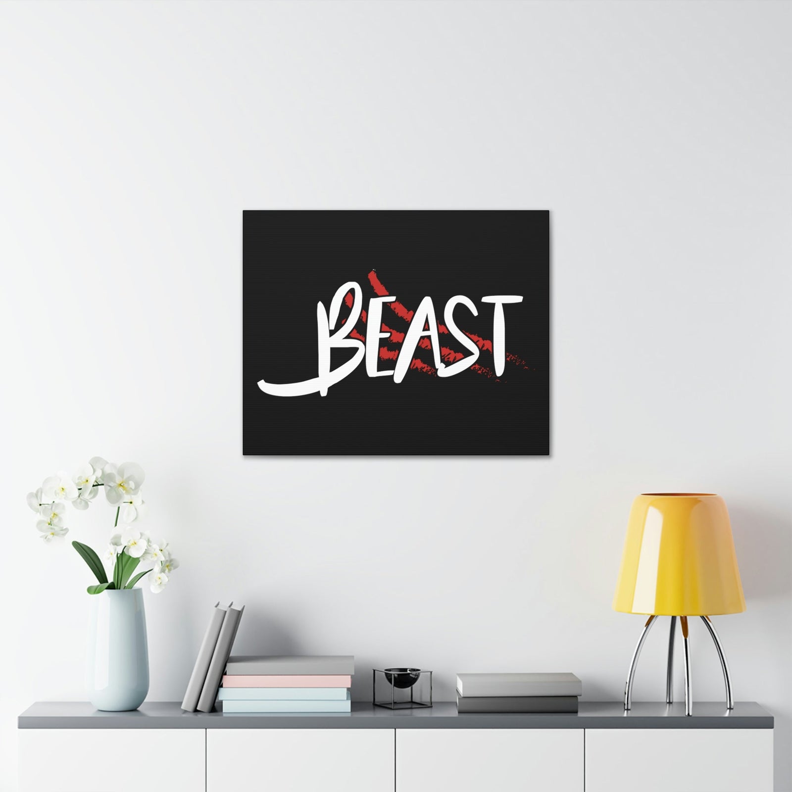 Scripture Walls Beast Revelation 13:1 Wall Art Print Ready to Hang Unframed-Express Your Love Gifts
