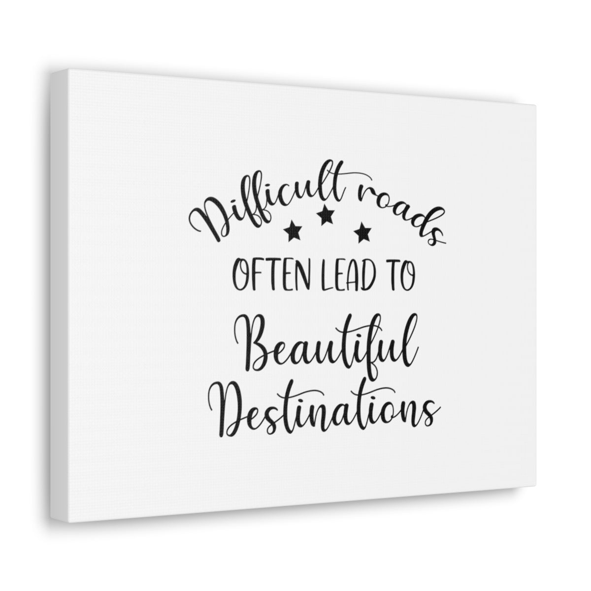 Scripture Walls Beautiful Destinations Matthew 7:14 Christian Wall Art Bible Verse Print Ready to Hang Unframed-Express Your Love Gifts