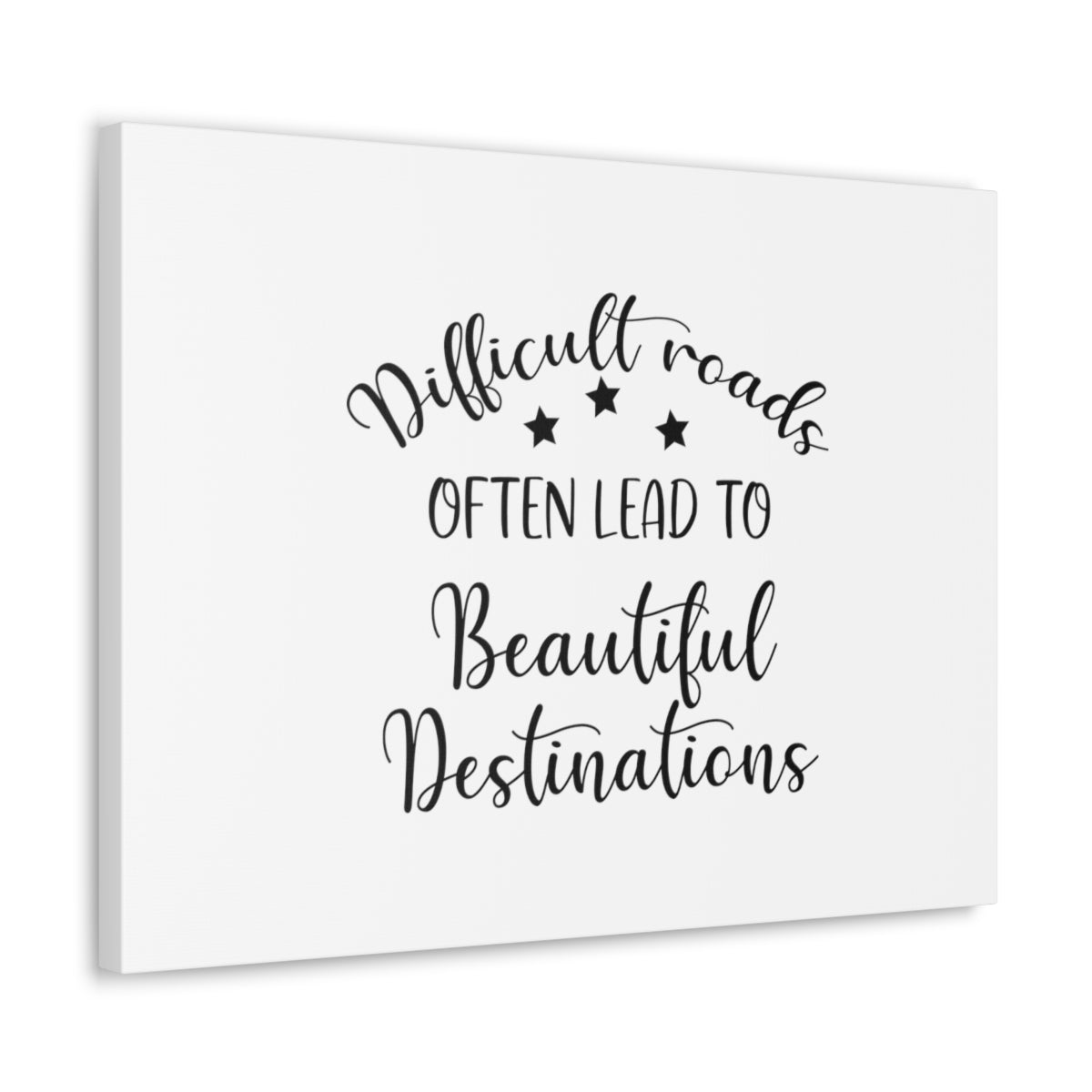 Scripture Walls Beautiful Destinations Matthew 7:14 Christian Wall Art Bible Verse Print Ready to Hang Unframed-Express Your Love Gifts