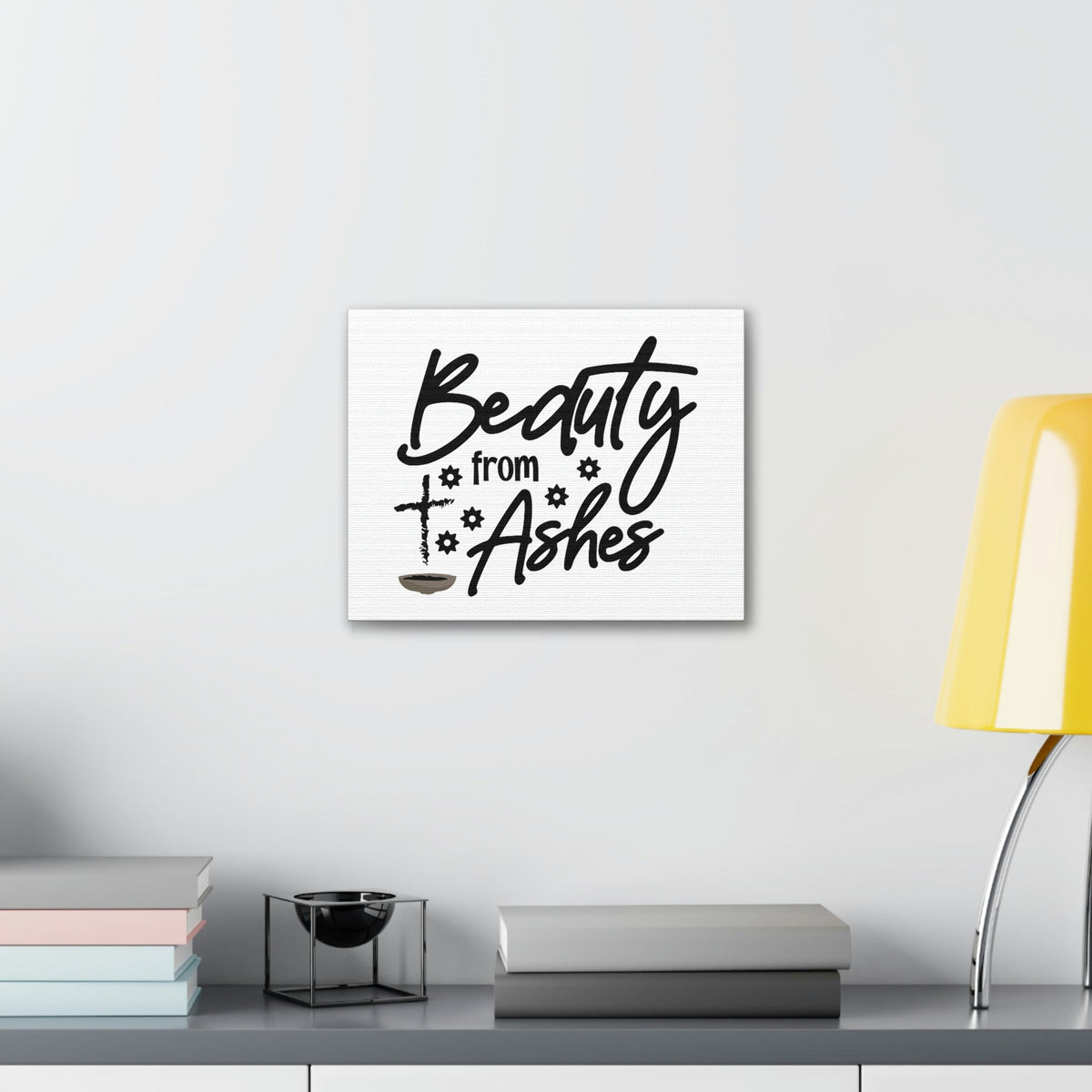 Scripture Walls Beauty From Ashes Genesis 3:19 Christian Wall Art Bible Verse Print Ready to Hang Unframed-Express Your Love Gifts