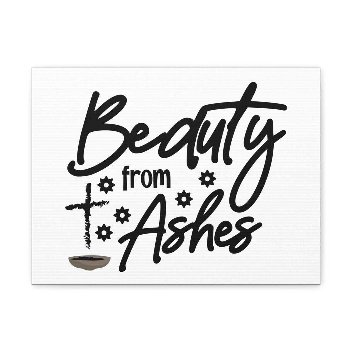 Scripture Walls Beauty From Ashes Genesis 3:19 Christian Wall Art Bible Verse Print Ready to Hang Unframed-Express Your Love Gifts