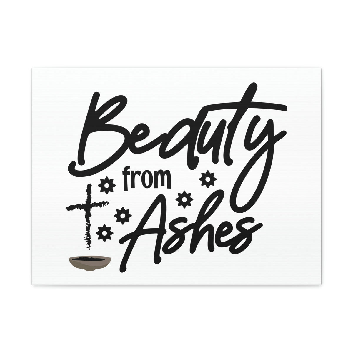 Scripture Walls Beauty From Ashes Genesis 3:19 Christian Wall Art Bible Verse Print Ready to Hang Unframed-Express Your Love Gifts