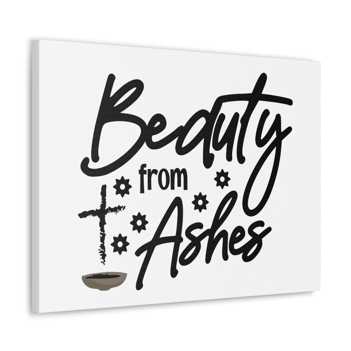 Scripture Walls Beauty From Ashes Genesis 3:19 Christian Wall Art Bible Verse Print Ready to Hang Unframed-Express Your Love Gifts