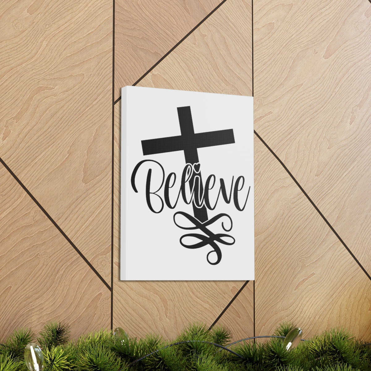 Scripture Walls Believe 1 Thessalonians 2:13 Christian Wall Art Print Ready to Hang Unframed-Express Your Love Gifts