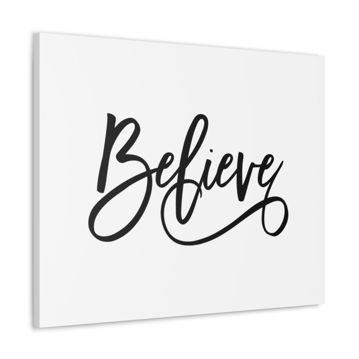 Scripture Walls Believe Acts 16:31 Christian Wall Art Bible Verse Print Ready to Hang Unframed-Express Your Love Gifts