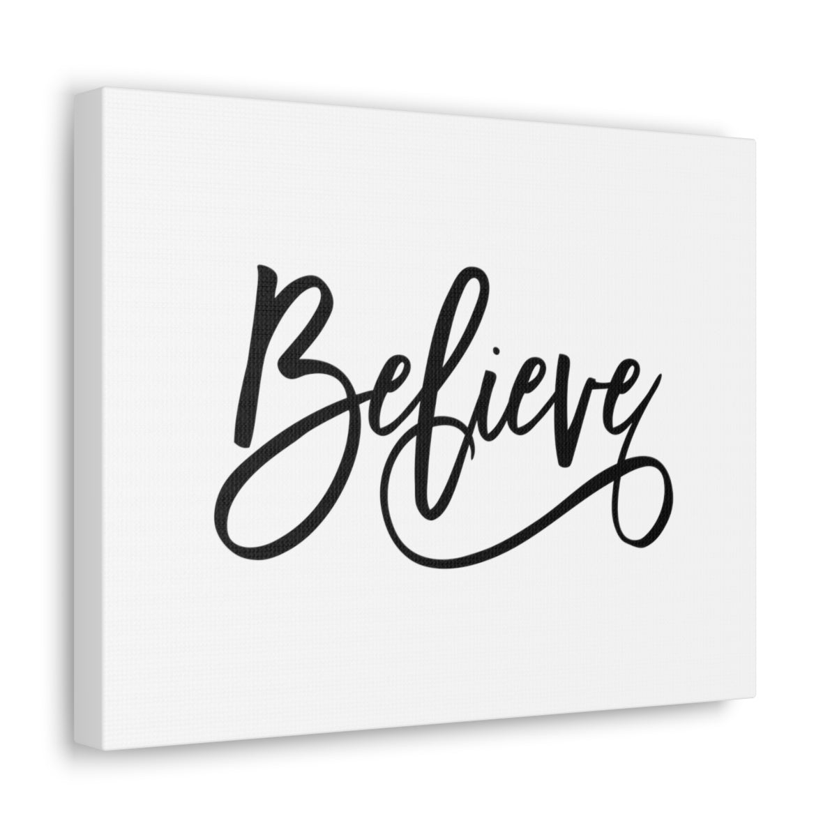 Scripture Walls Believe Acts 16:31 Christian Wall Art Bible Verse Print Ready to Hang Unframed-Express Your Love Gifts