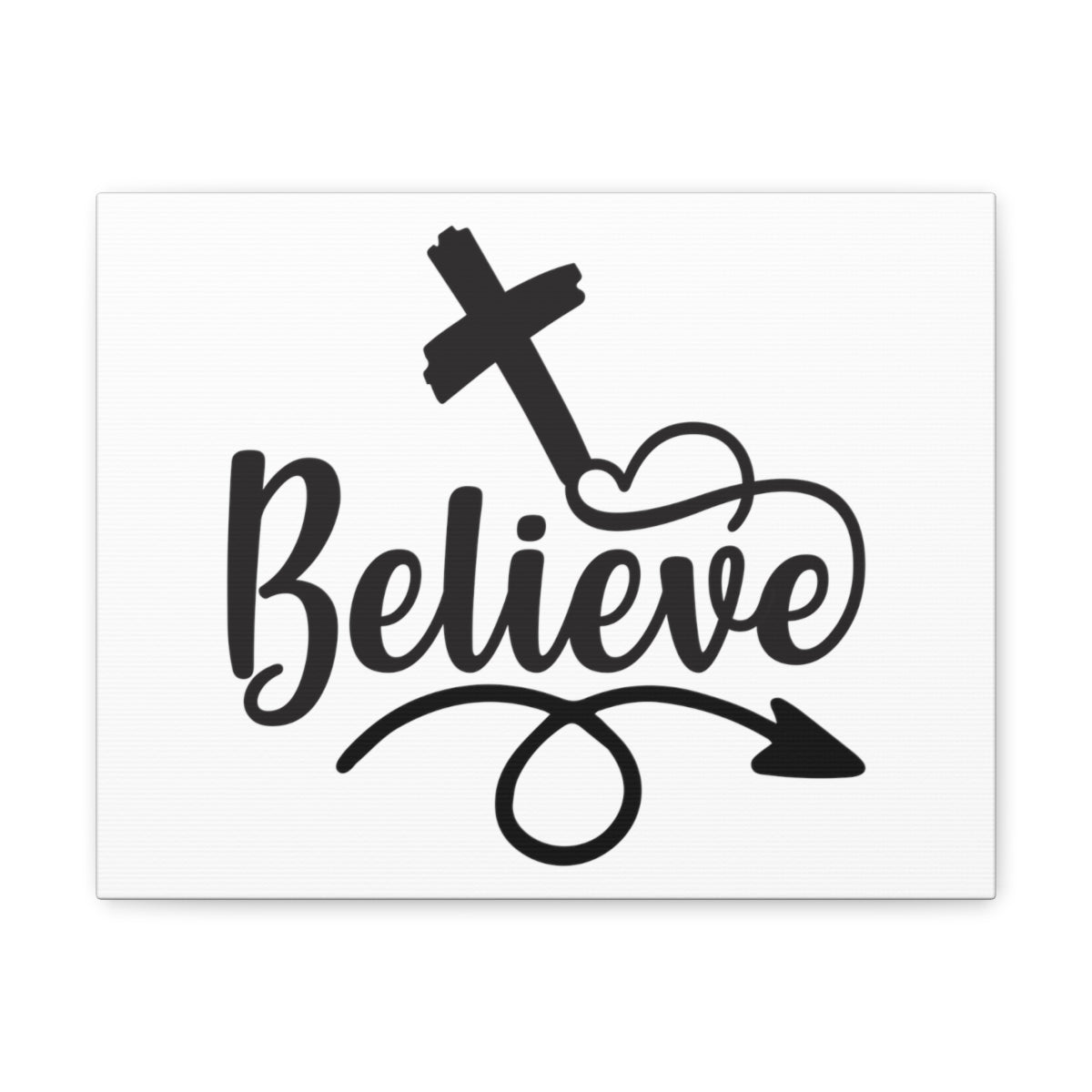 Scripture Walls Believe in Christ Mark 11:24 Christian Wall Art Print Ready to Hang Unframed-Express Your Love Gifts