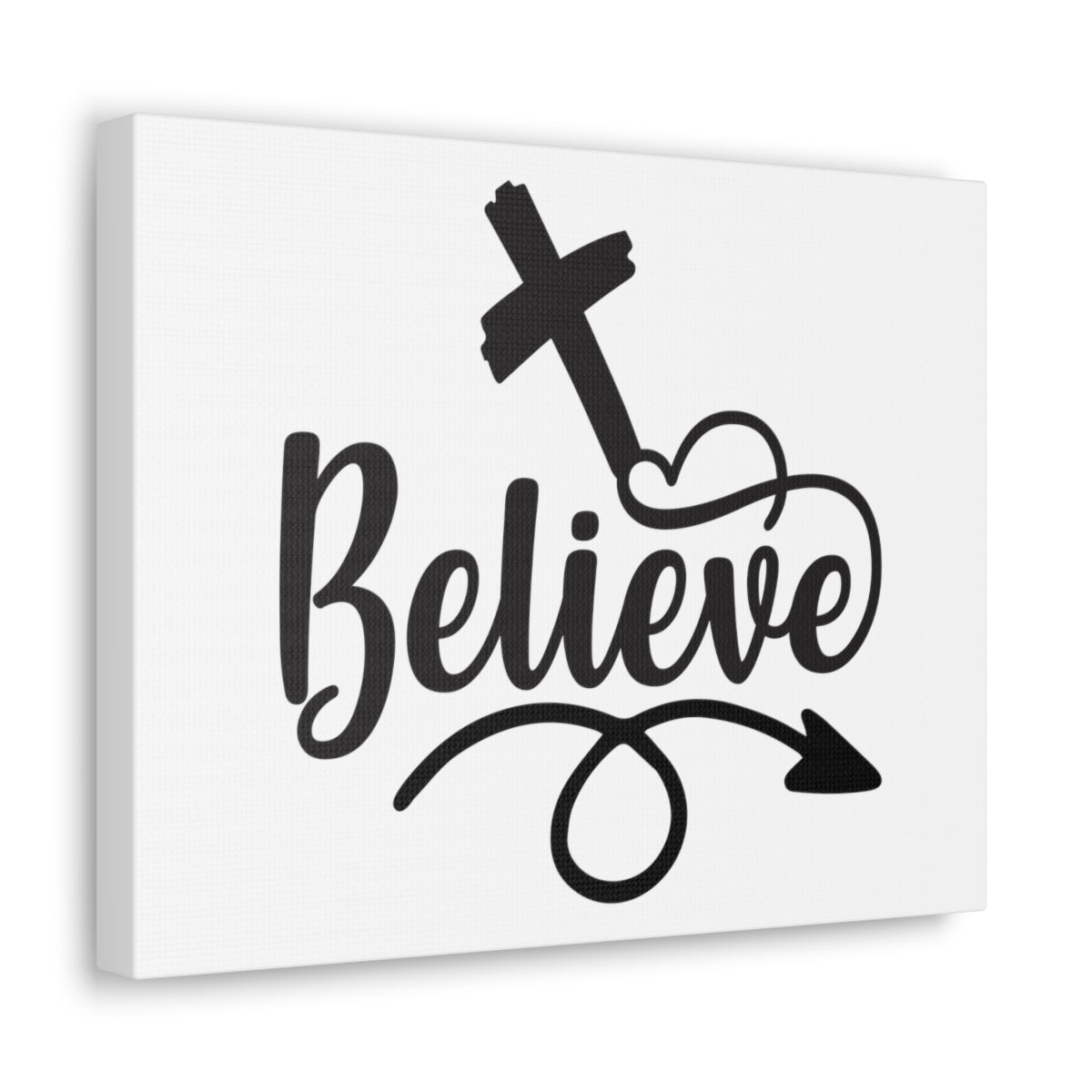 Scripture Walls Believe in Christ Mark 11:24 Christian Wall Art Print Ready to Hang Unframed-Express Your Love Gifts