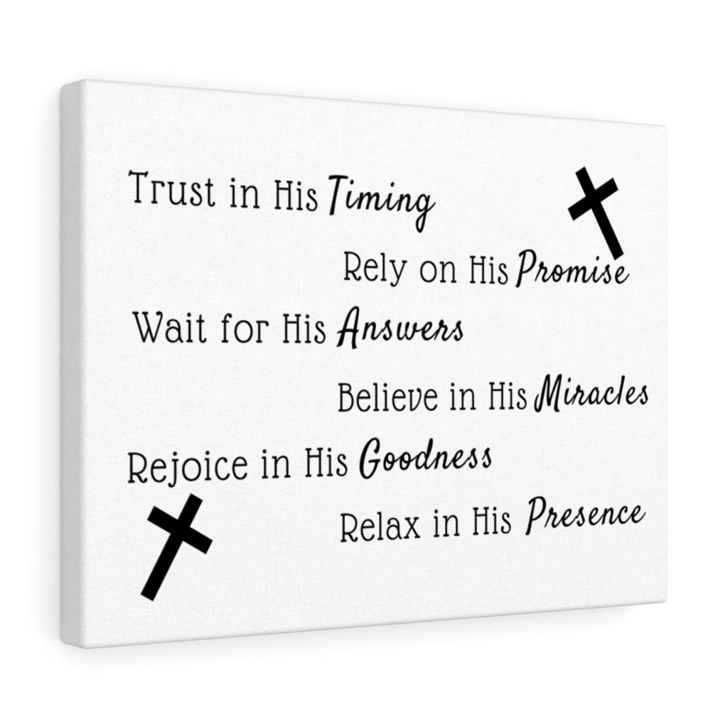 Scripture Walls Believe In His Miracles Bible Verse Canvas Christian Wall Art Ready to Hang Unframed-Express Your Love Gifts
