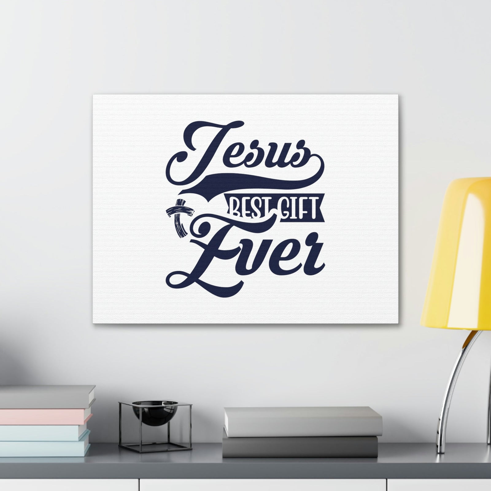 Scripture Walls Best Gift Ever Ephesians 2:8 Cross Christian Wall Art Bible Verse Print Ready to Hang Unframed-Express Your Love Gifts