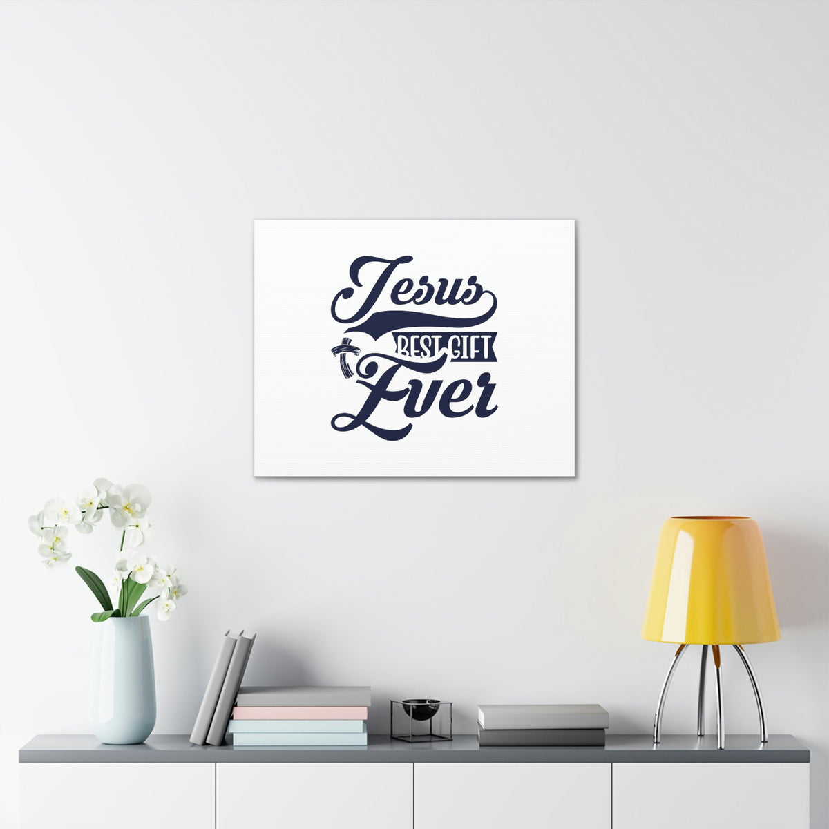 Scripture Walls Best Gift Ever Ephesians 2:8 Cross Christian Wall Art Bible Verse Print Ready to Hang Unframed-Express Your Love Gifts