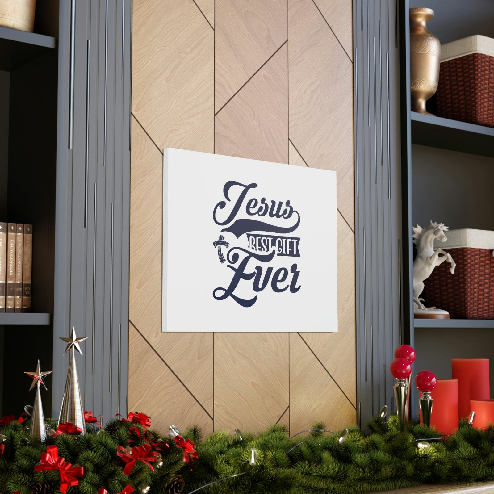 Scripture Walls Best Gift Ever Ephesians 2:8 Cross Christian Wall Art Bible Verse Print Ready to Hang Unframed-Express Your Love Gifts