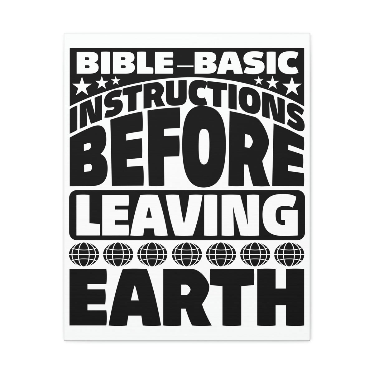 Scripture Walls Bible-Basic Instructions Hebrews 13:17 Christian Wall Art Bible Verse Print Ready to Hang Unframed-Express Your Love Gifts