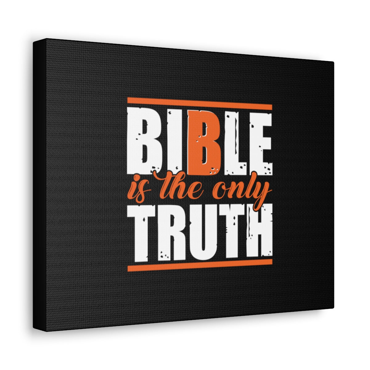 Scripture Walls Bible Is The Only Truth John 17:17 Christian Wall Art Bible Verse Print Ready to Hang Unframed-Express Your Love Gifts