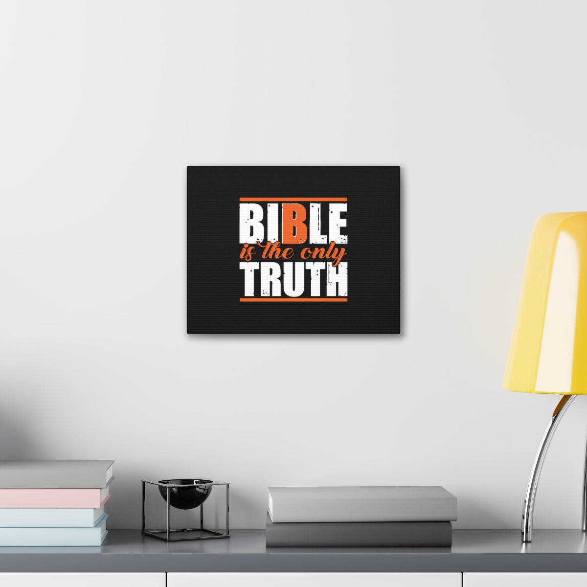 Scripture Walls Bible Is The Only Truth John 17:17 Christian Wall Art Bible Verse Print Ready to Hang Unframed-Express Your Love Gifts
