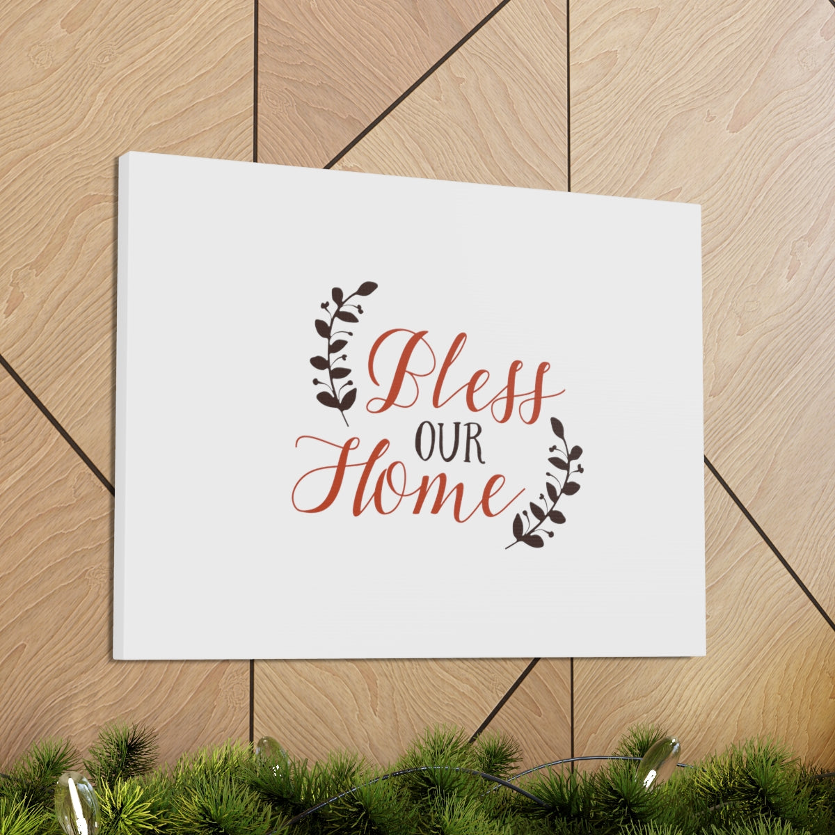 Scripture Walls Bless Our Home 2 Samuel 7:29 Christian Wall Art Bible Verse Print Ready to Hang Unframed-Express Your Love Gifts