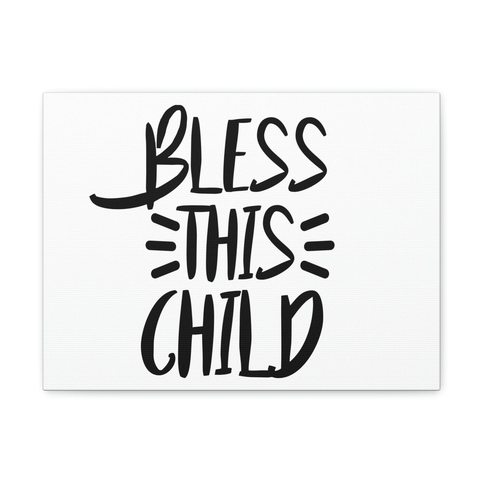 Scripture Walls Bless This Child Deuteronomy 7:13 Christian Wall Art Print Ready to Hang Unframed-Express Your Love Gifts