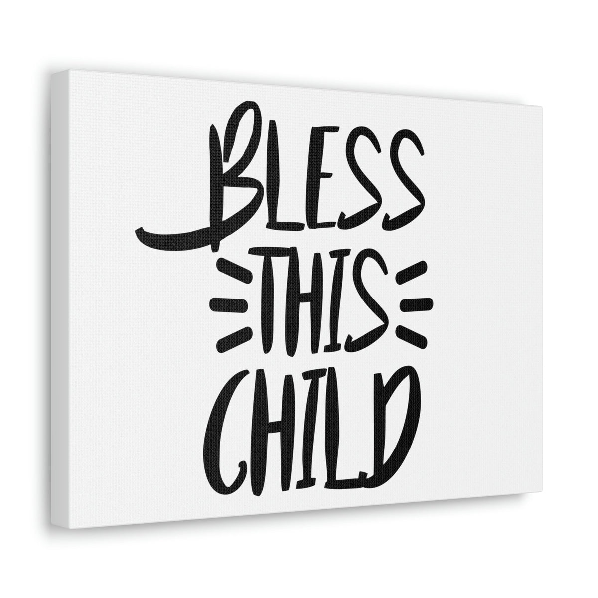 Scripture Walls Bless This Child Deuteronomy 7:13 Christian Wall Art Print Ready to Hang Unframed-Express Your Love Gifts