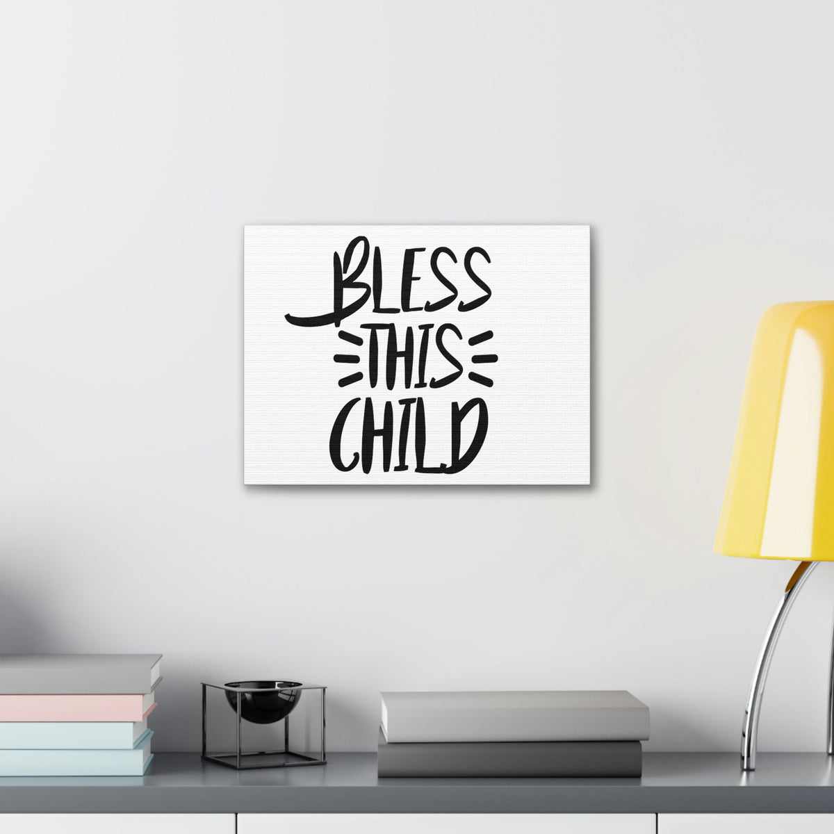Scripture Walls Bless This Child Deuteronomy 7:13 Christian Wall Art Print Ready to Hang Unframed-Express Your Love Gifts