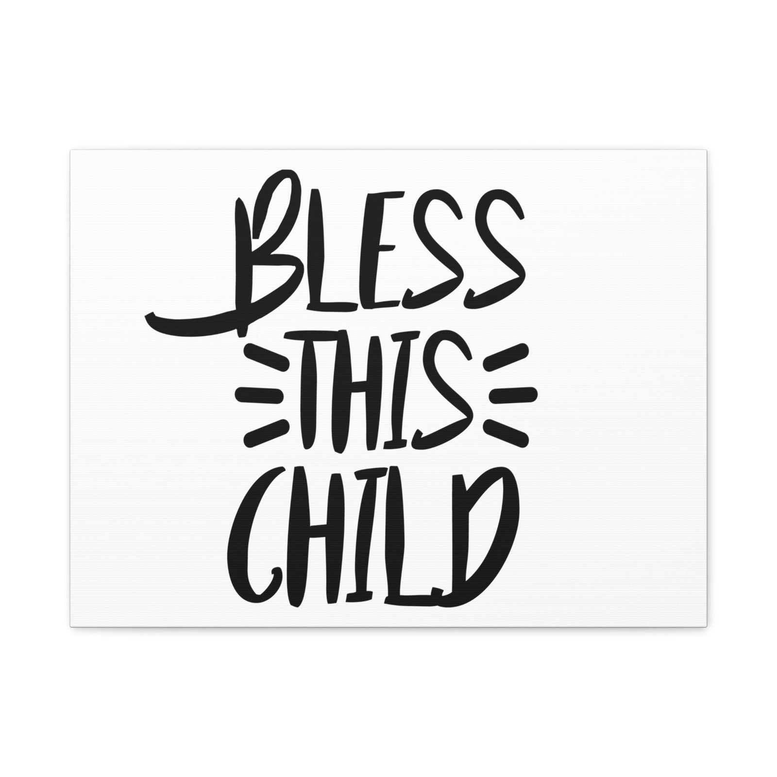 Scripture Walls Bless This Child Deuteronomy 7:13 Christian Wall Art Print Ready to Hang Unframed-Express Your Love Gifts