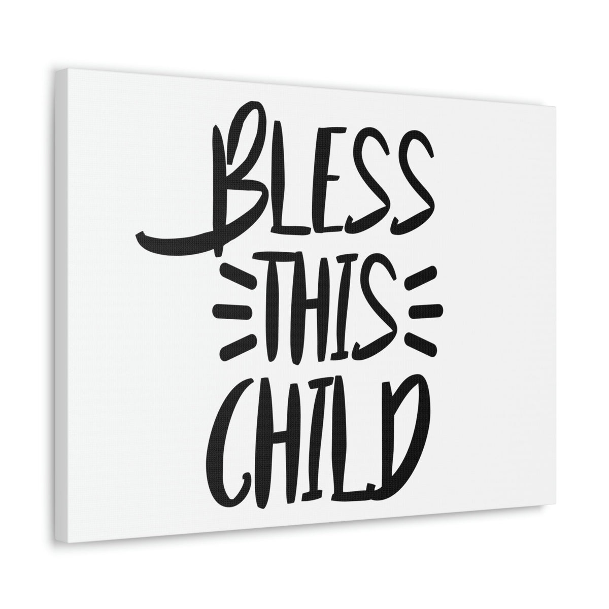 Scripture Walls Bless This Child Deuteronomy 7:13 Christian Wall Art Print Ready to Hang Unframed-Express Your Love Gifts