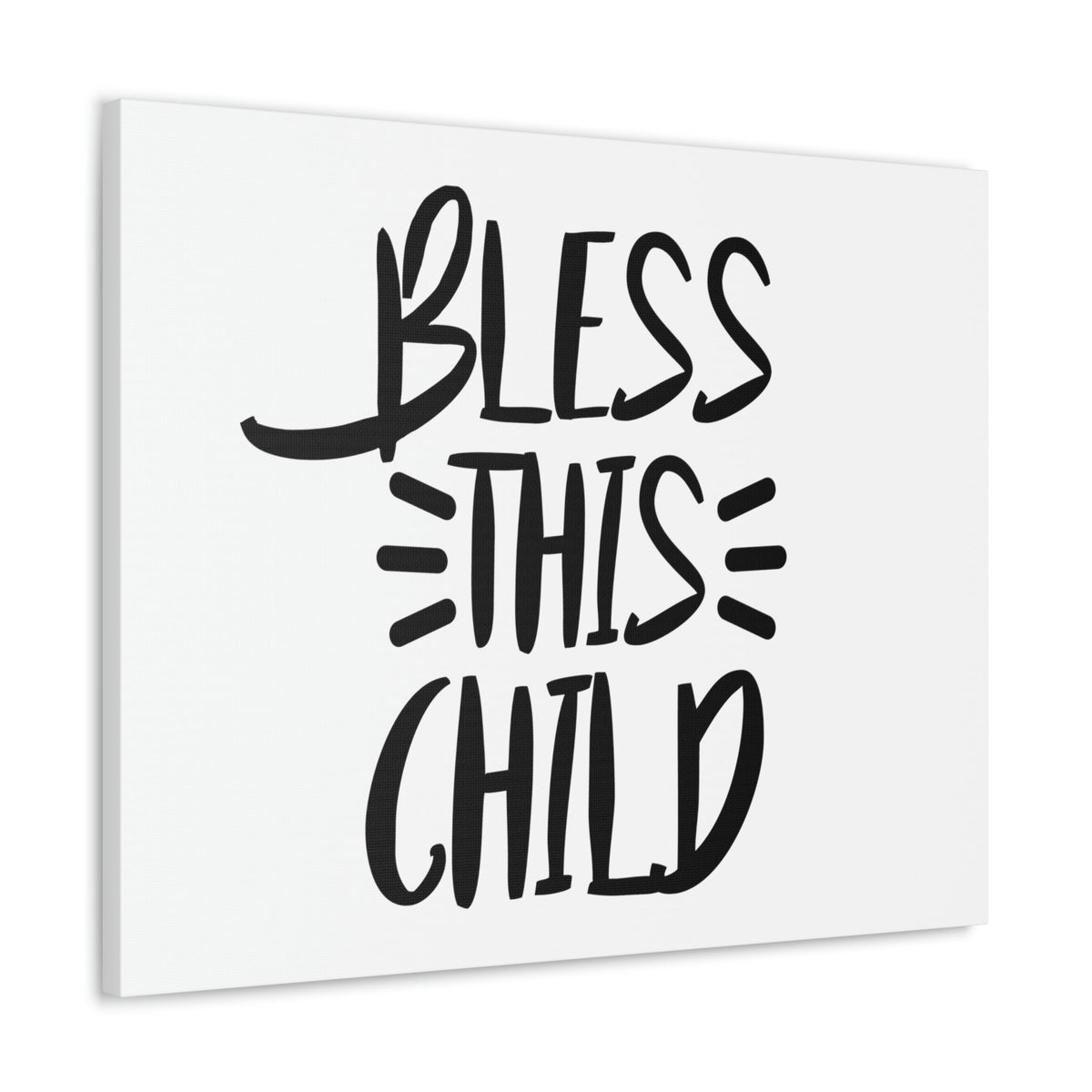 Scripture Walls Bless This Child Deuteronomy 7:13 Christian Wall Art Print Ready to Hang Unframed-Express Your Love Gifts