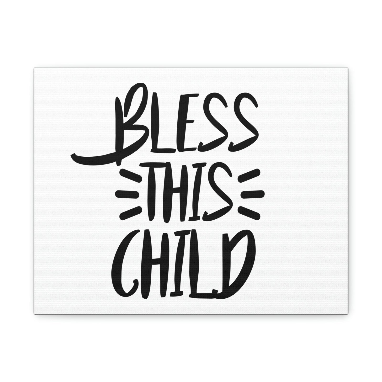 Scripture Walls Bless This Child Deuteronomy 7:13 Christian Wall Art Print Ready to Hang Unframed-Express Your Love Gifts