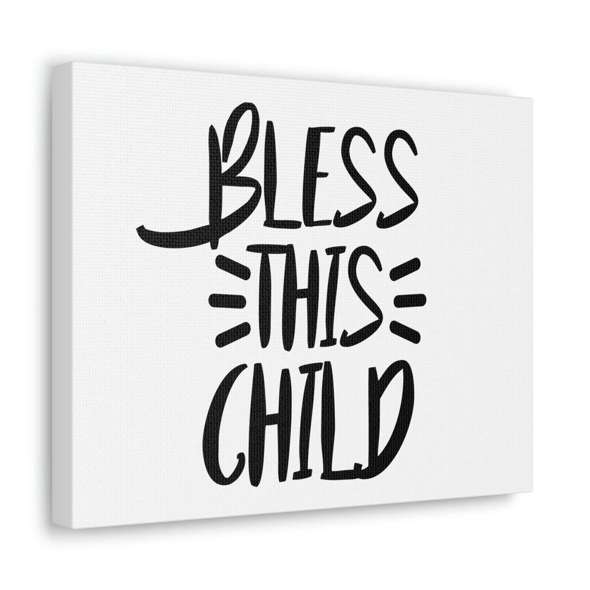 Scripture Walls Bless This Child Deuteronomy 7:13 Christian Wall Art Print Ready to Hang Unframed-Express Your Love Gifts