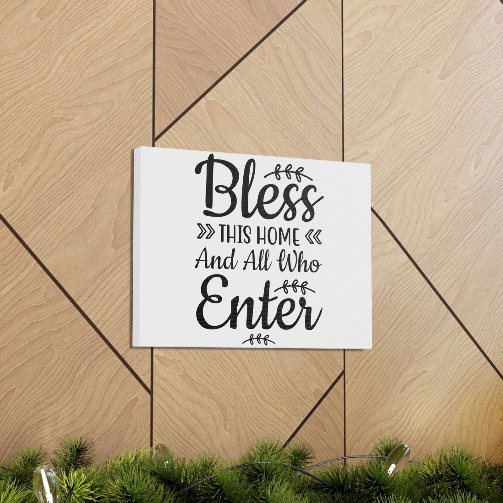 Scripture Walls Bless This Home 2 Samuel 7:29 Christian Wall Art Bible Verse Print Ready to Hang Unframed-Express Your Love Gifts