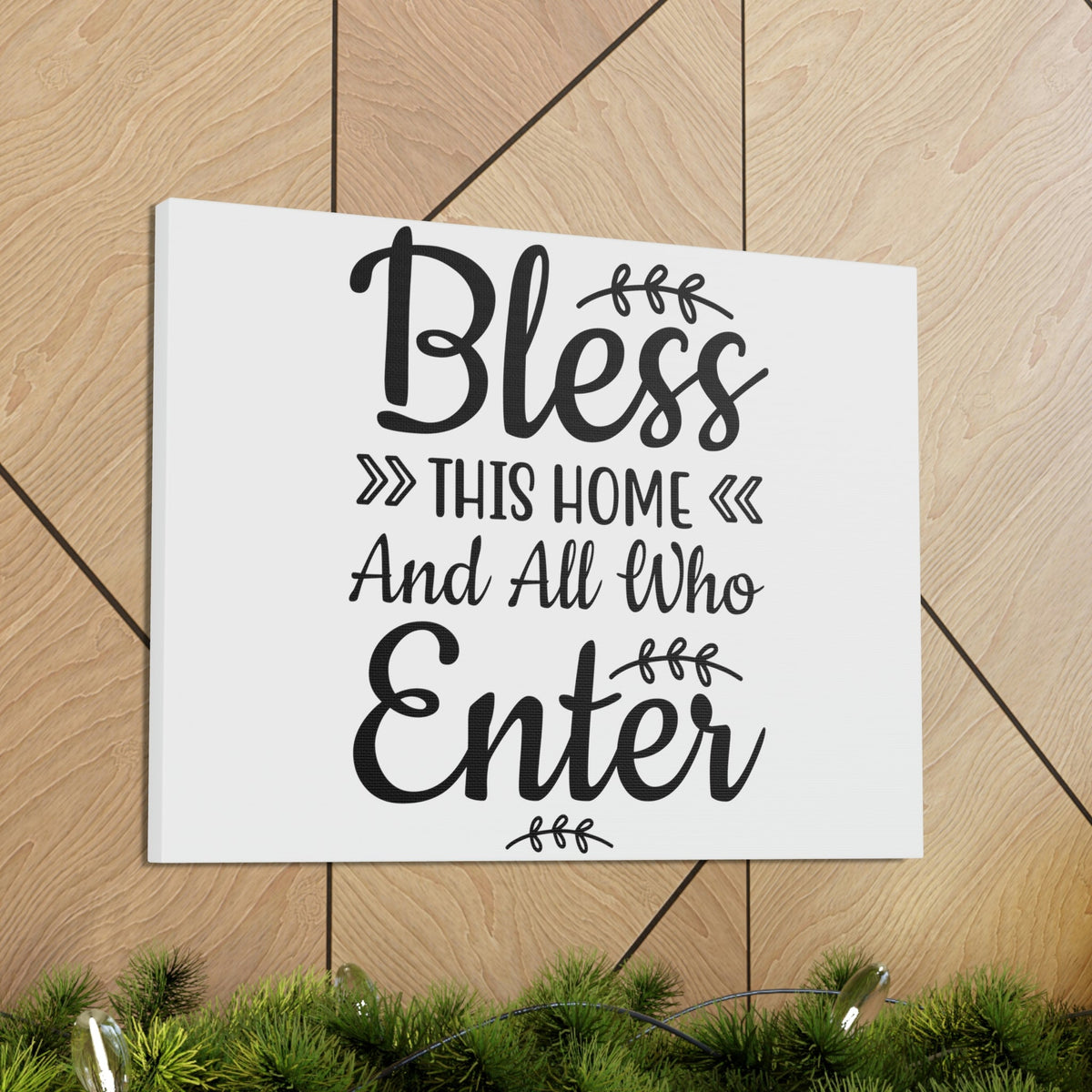Scripture Walls Bless This Home 2 Samuel 7:29 Christian Wall Art Bible Verse Print Ready to Hang Unframed-Express Your Love Gifts