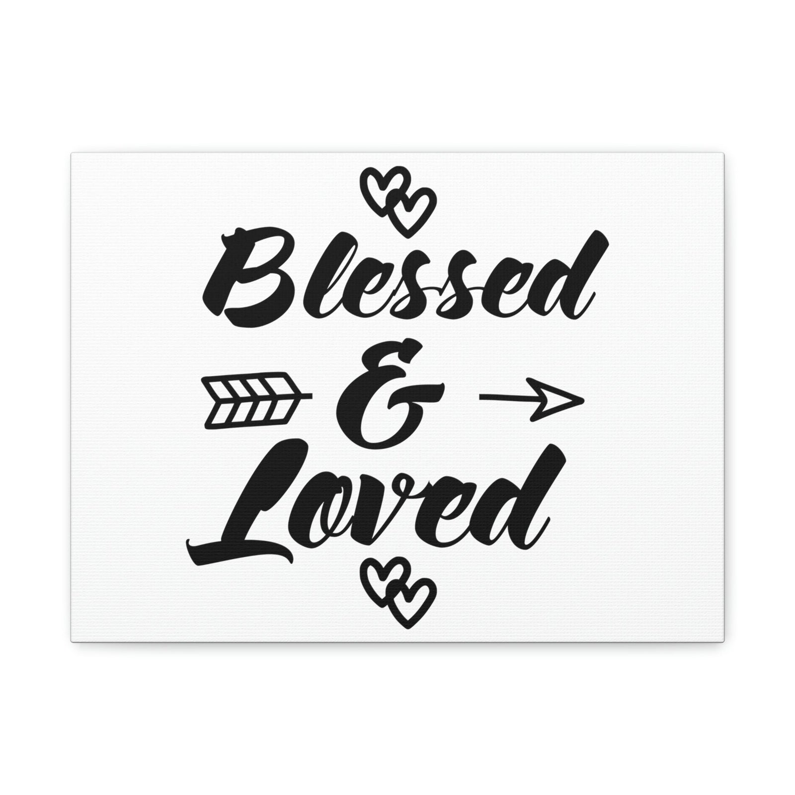 Scripture Walls Blessed & Loved Ephesians 1:3 Christian Wall Art Print Ready to Hang Unframed-Express Your Love Gifts